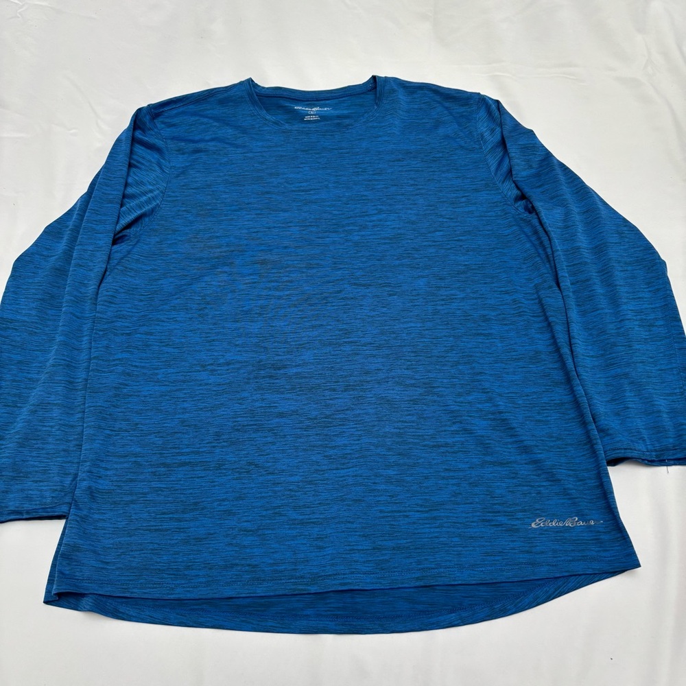 Eddie Bauer Blue Long Sleeve Tee